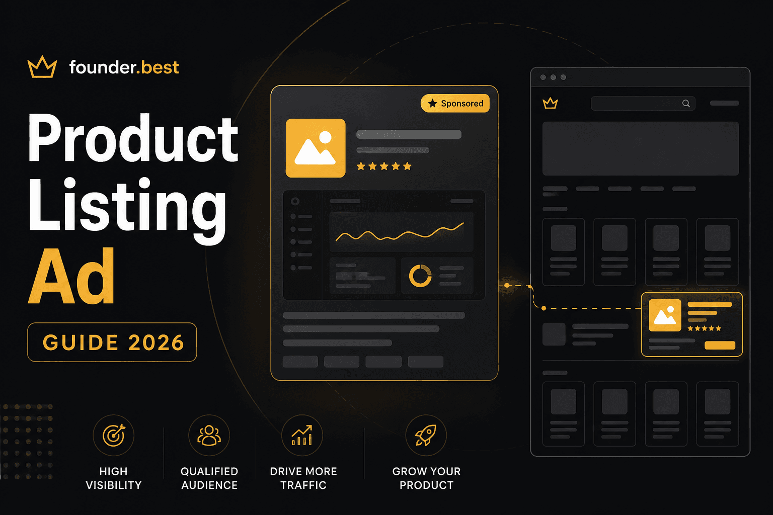 Product listing ad guide 2026 - sponsored SaaS placement and directory advertising for founders