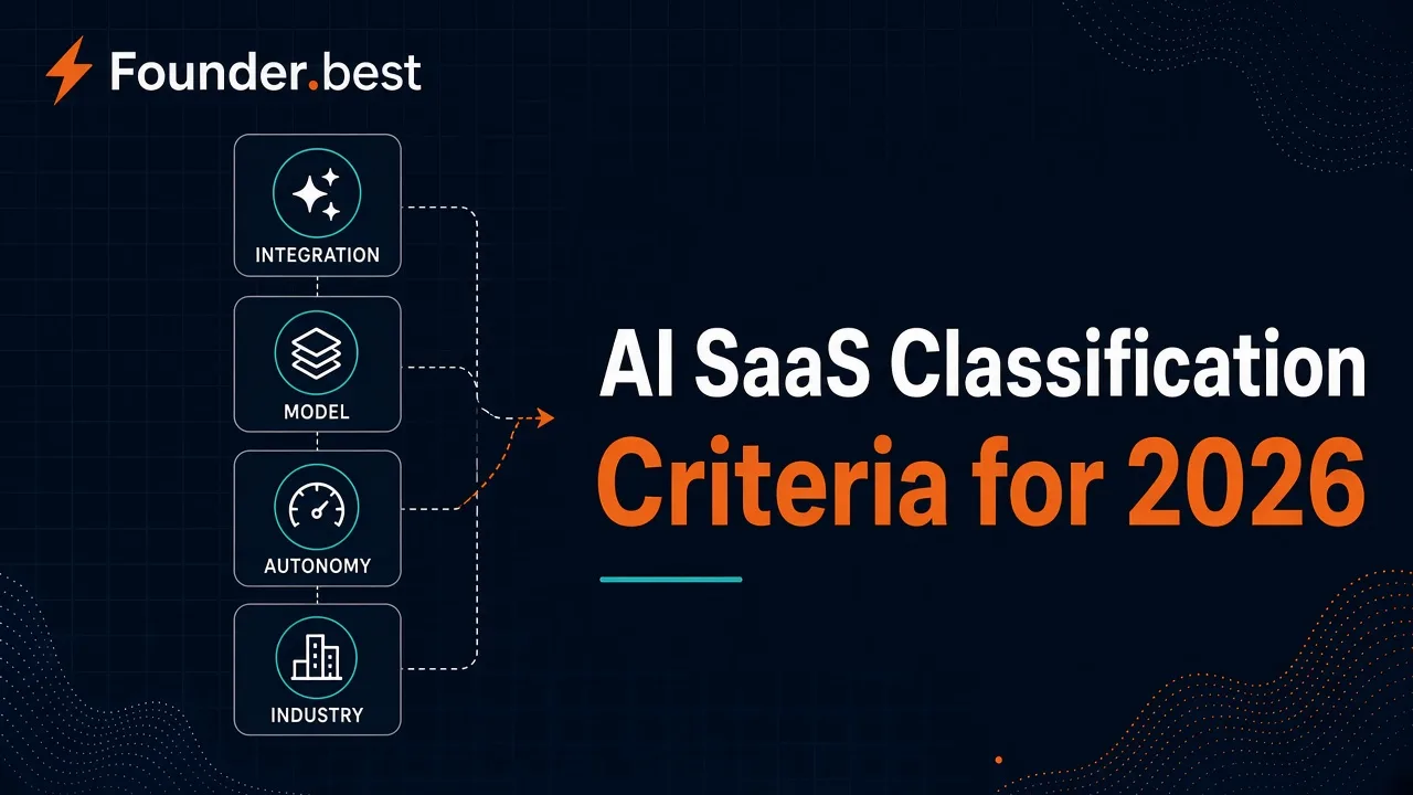 AI SaaS classification criteria for 2026 - integration level, model type, autonomy, and industry