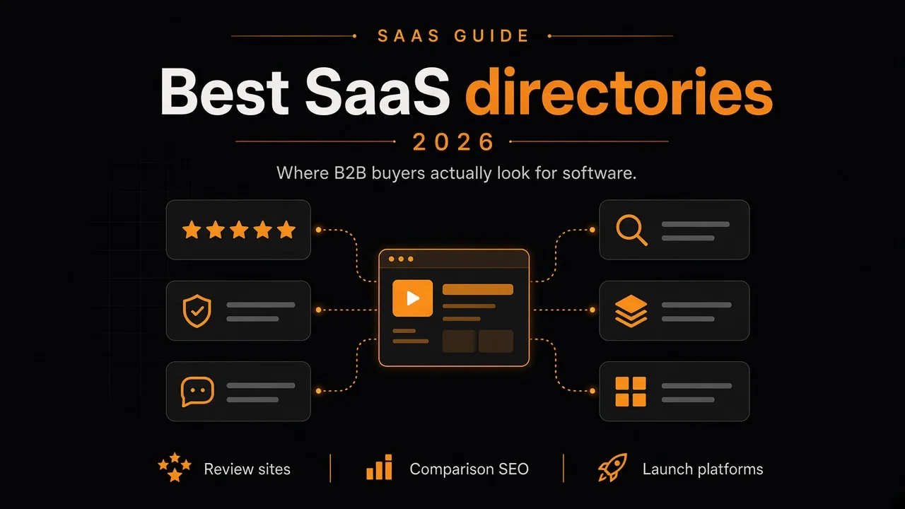 Best SaaS directories 2026 - where B2B buyers look for software