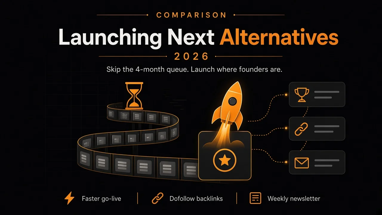 Launching Next alternatives 2026 - faster launch platforms for startups