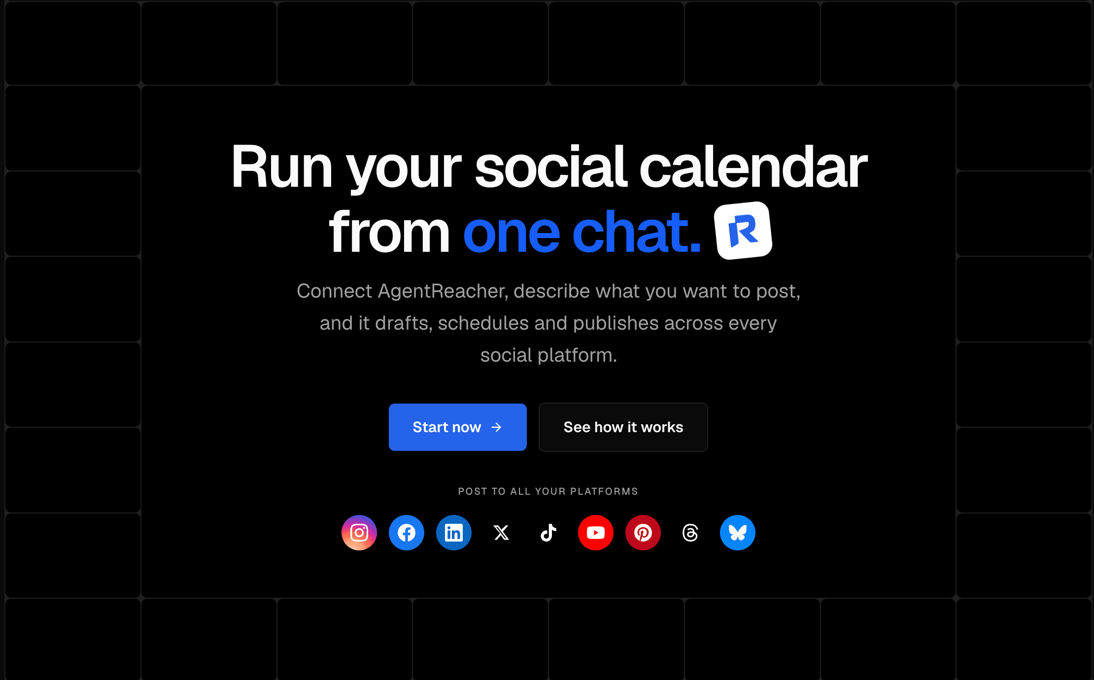 AgentReacher screenshot