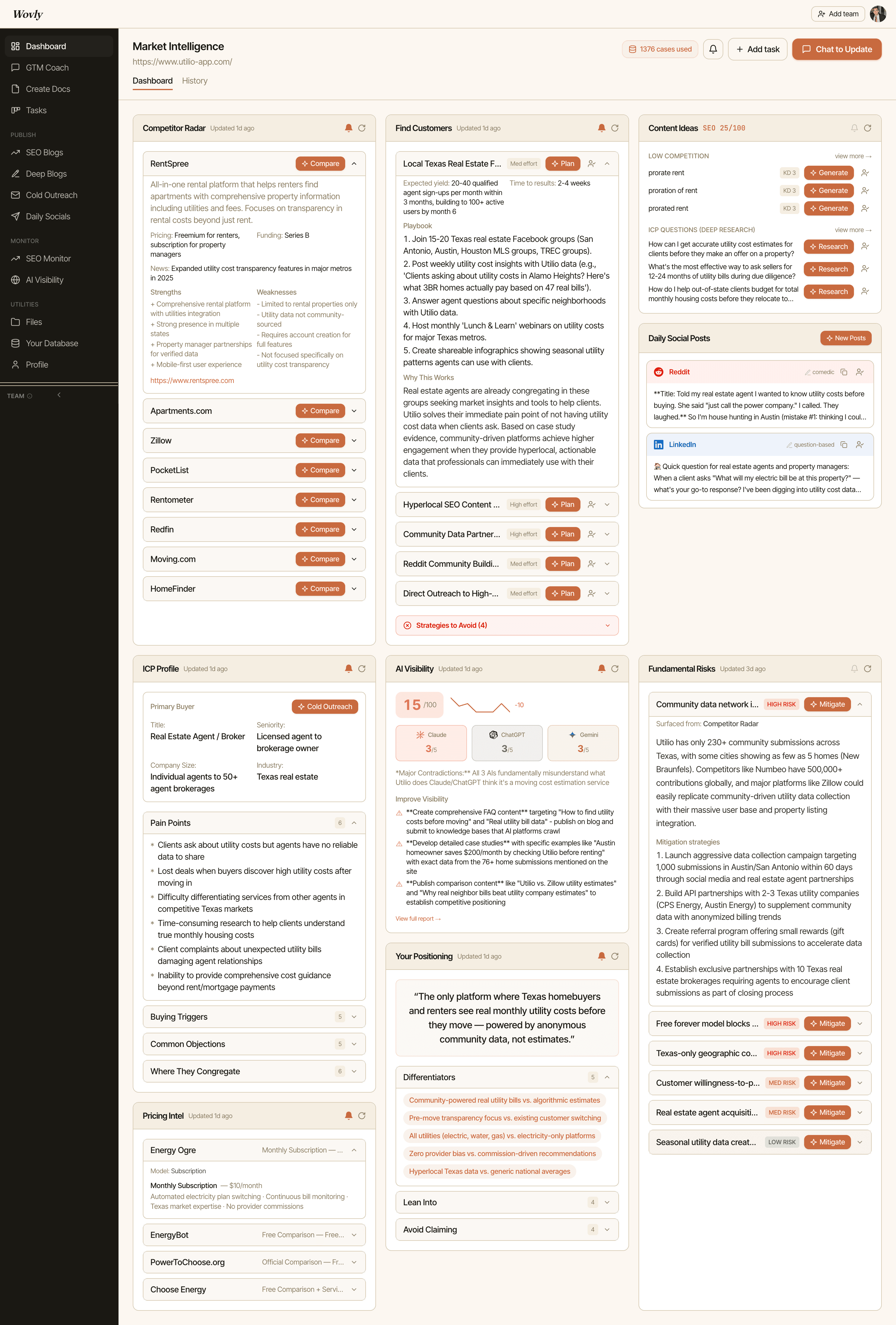 Wovly.ai screenshot 2