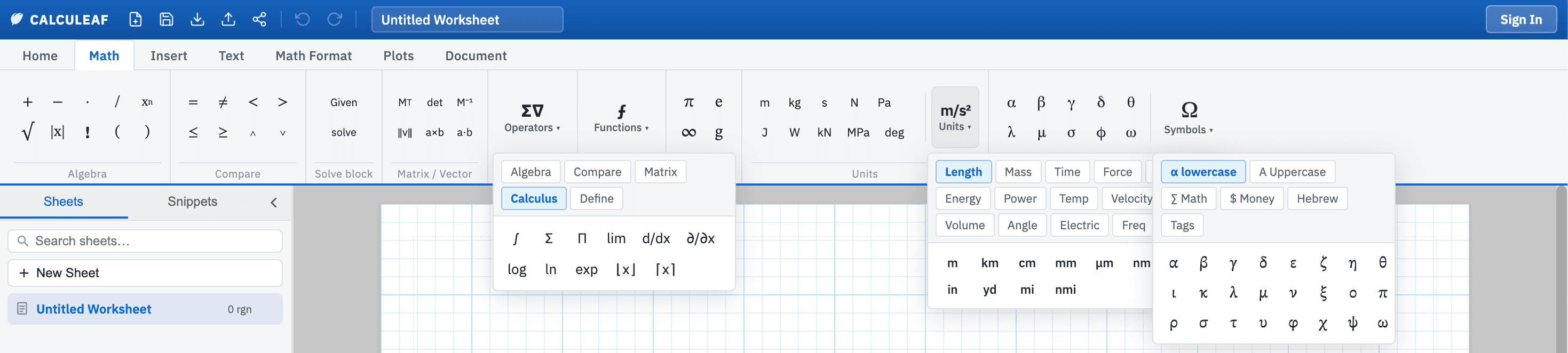 Calculeaf screenshot 3