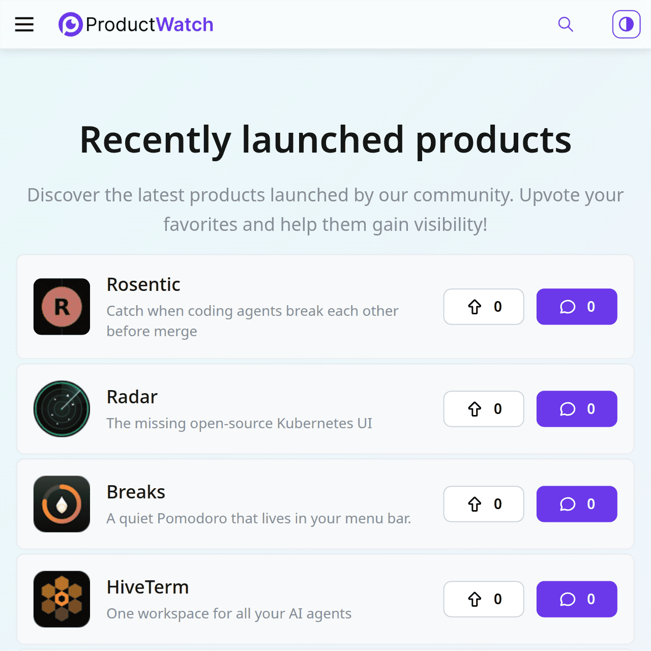 Product Watch screenshot 2