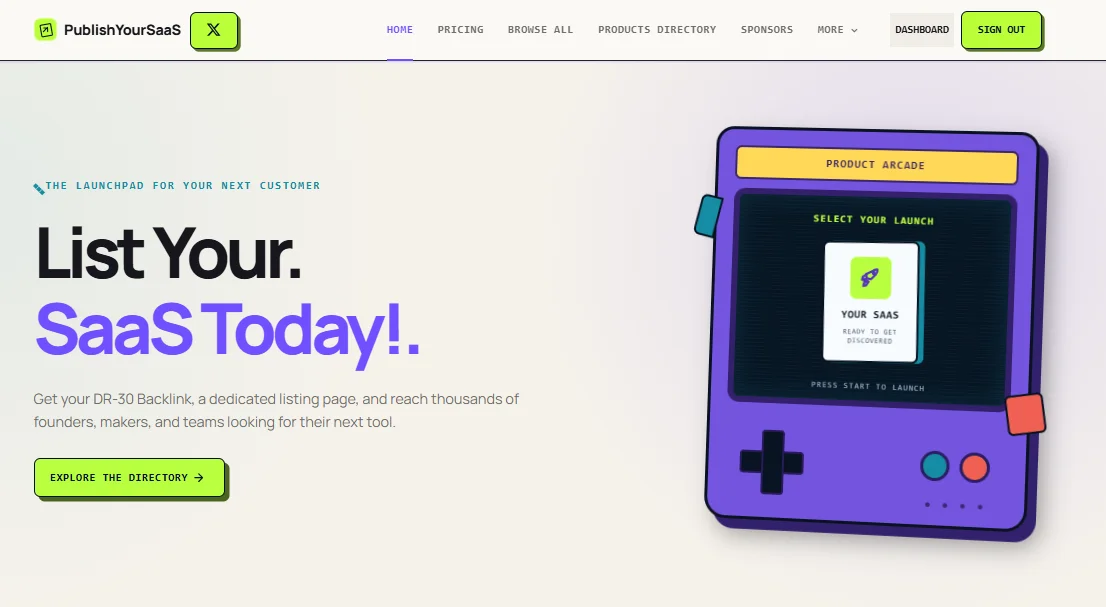 Publish Your SaaS preview