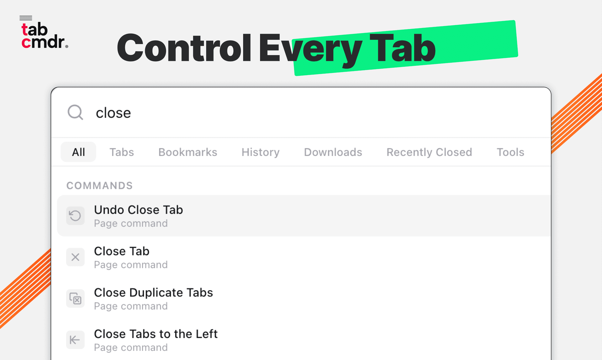 TabCmdr: The Ultimate Chrome Productivity Extension screenshot 2