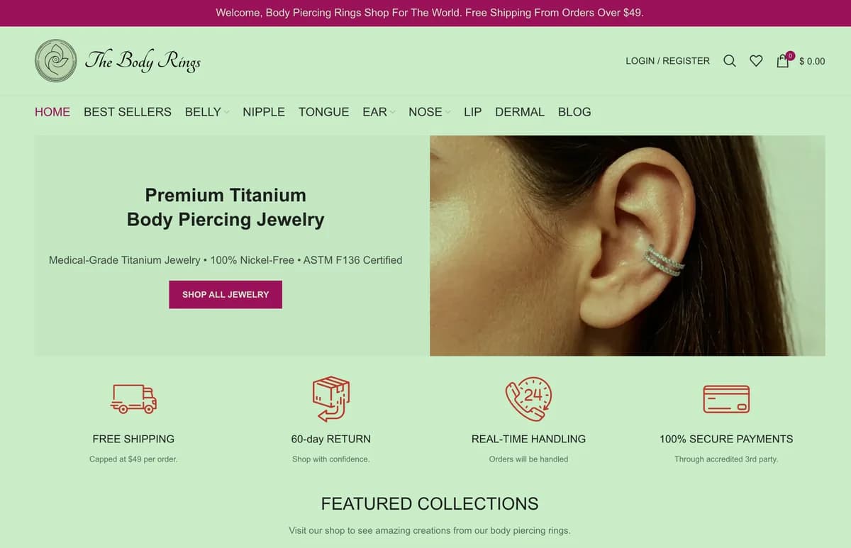 The Body Rings preview