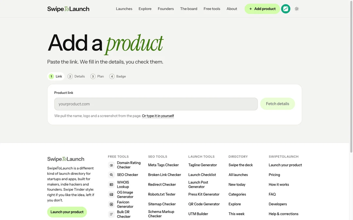 SwipeToLaunch screenshot 4