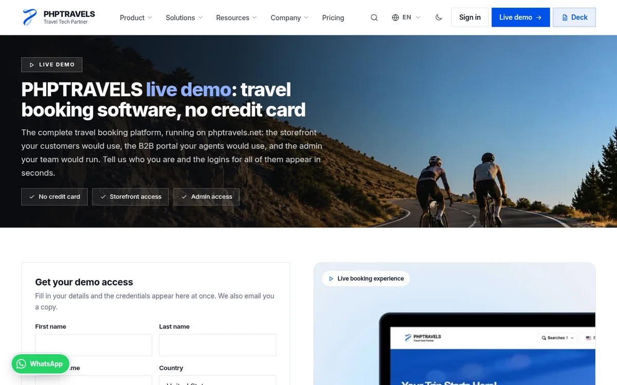 PHPTRAVELS screenshot 4