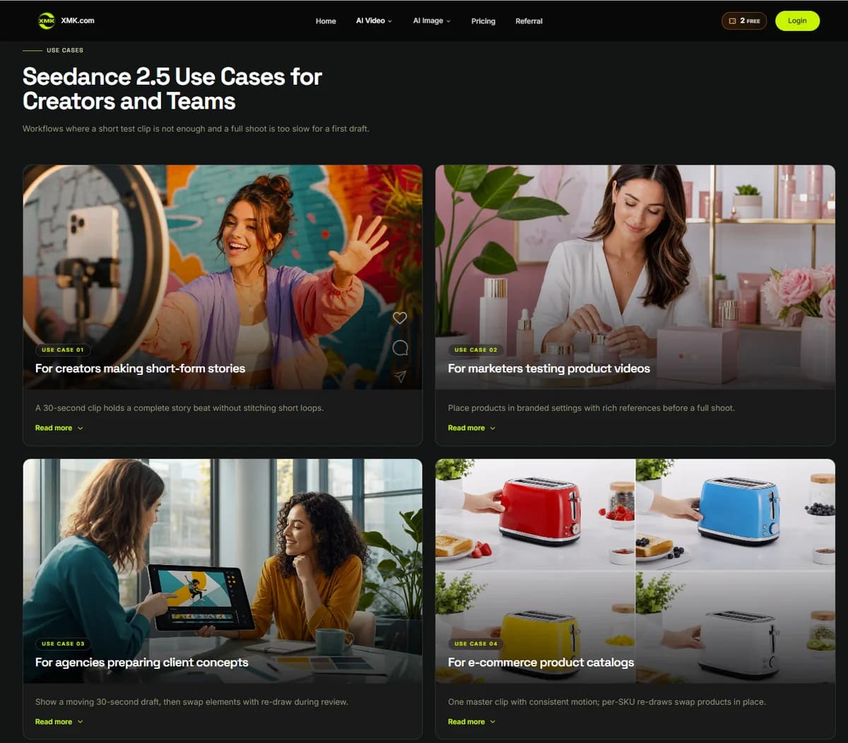 Seedance screenshot 2