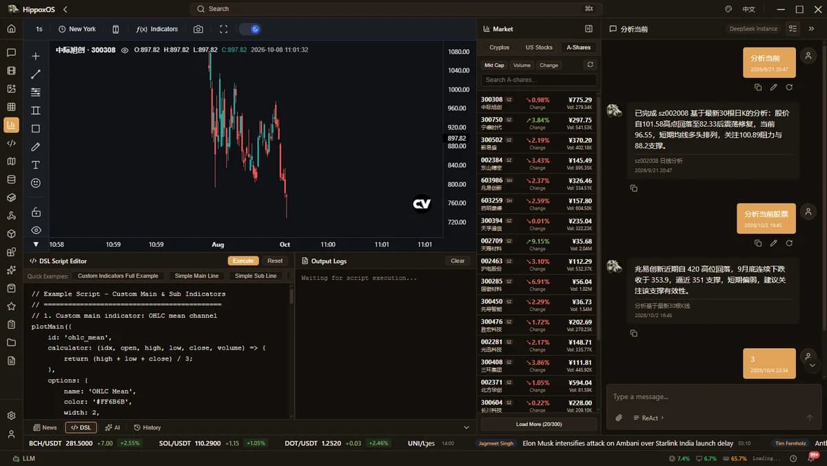 hippoxOS screenshot 2