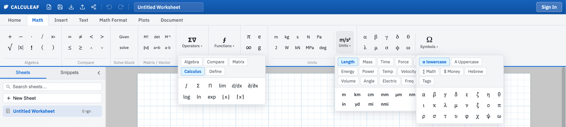 Calculeaf screenshot 3