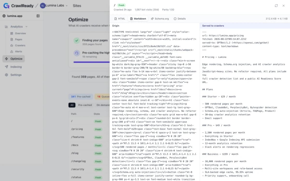 CrawlReady screenshot 4