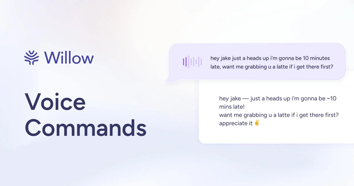 Willow Voice screenshot 2
