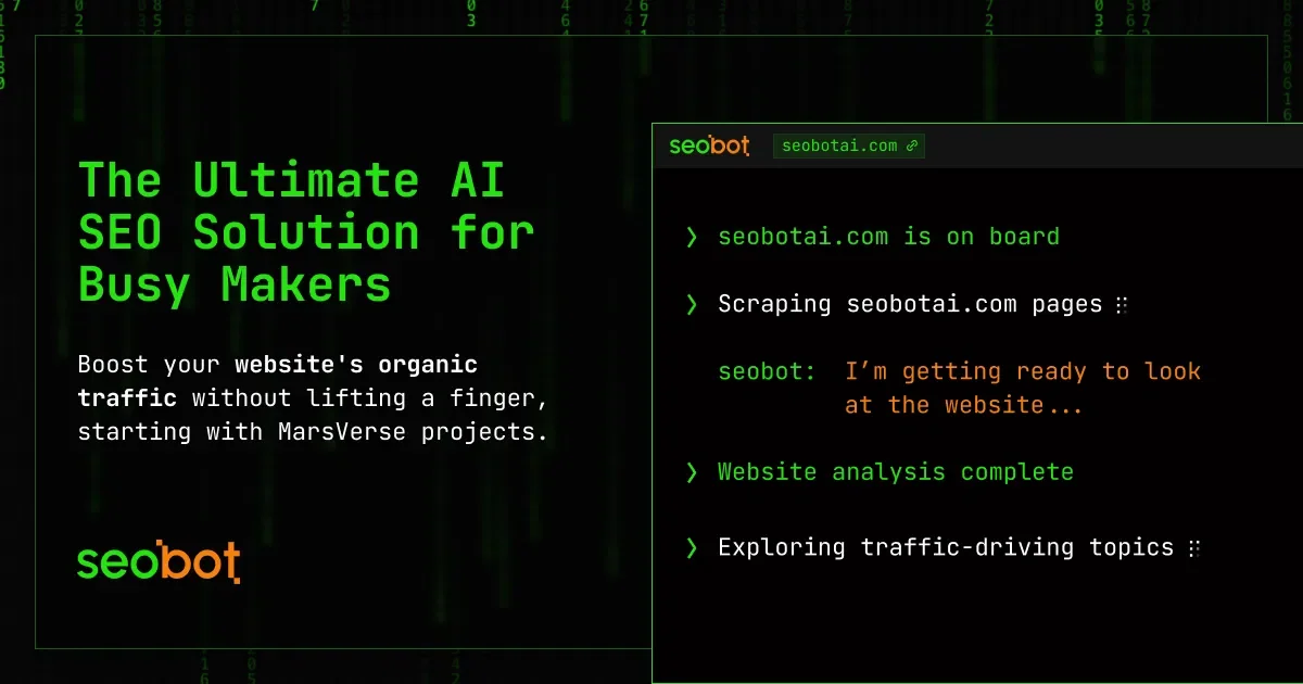 SEObot preview