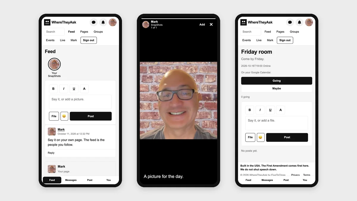 WhereTheyAsk screenshot 3