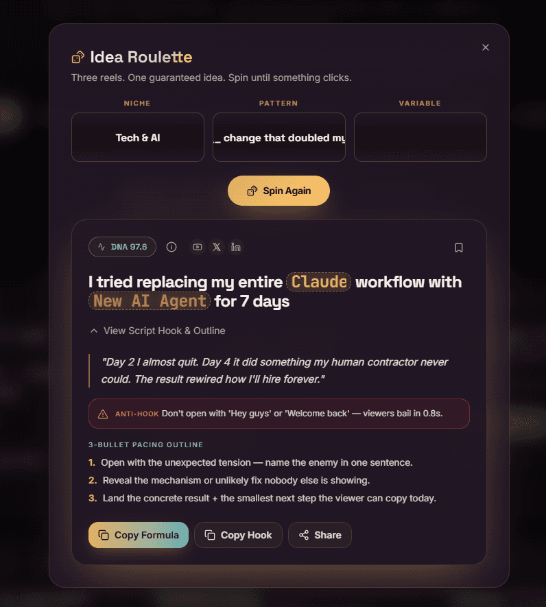 Creator Engine preview