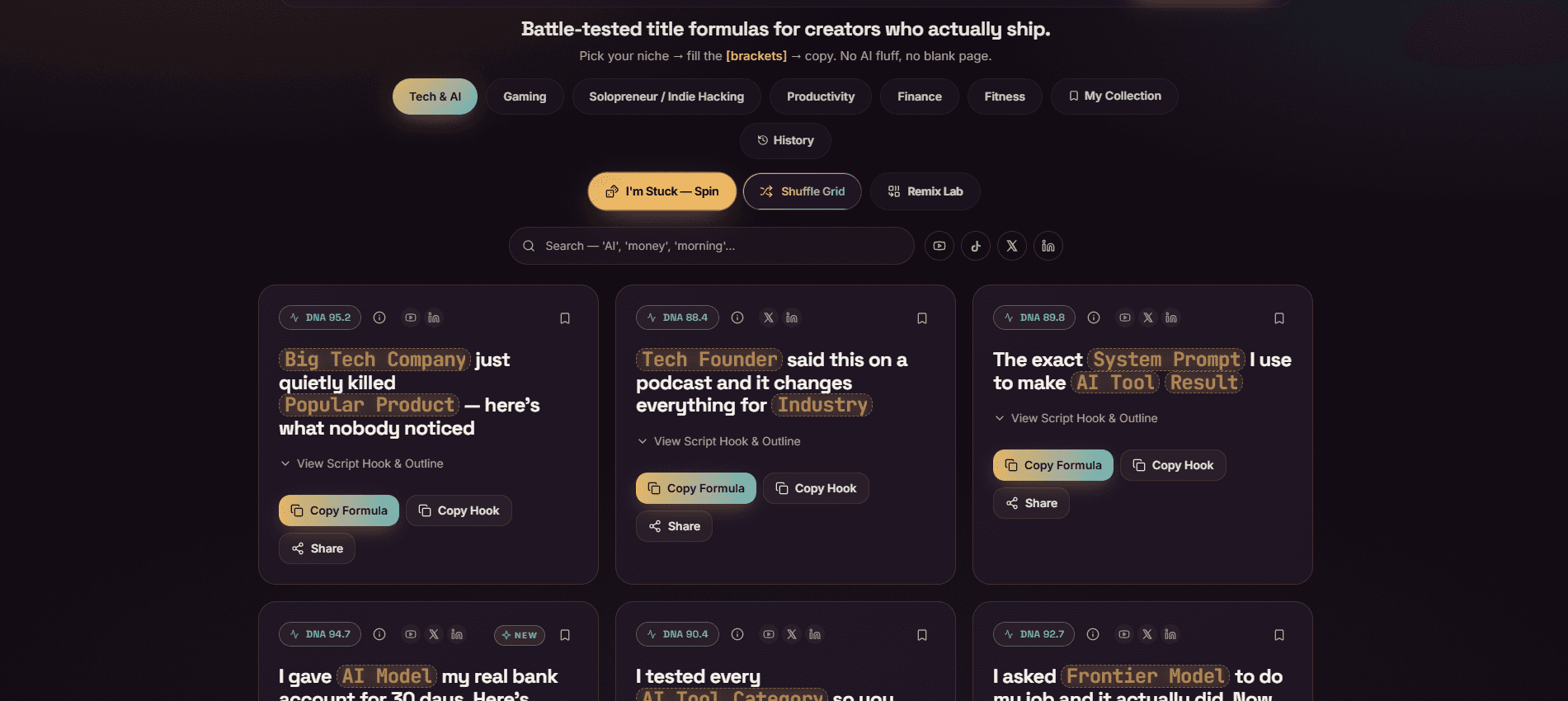 Creator Engine screenshot 2