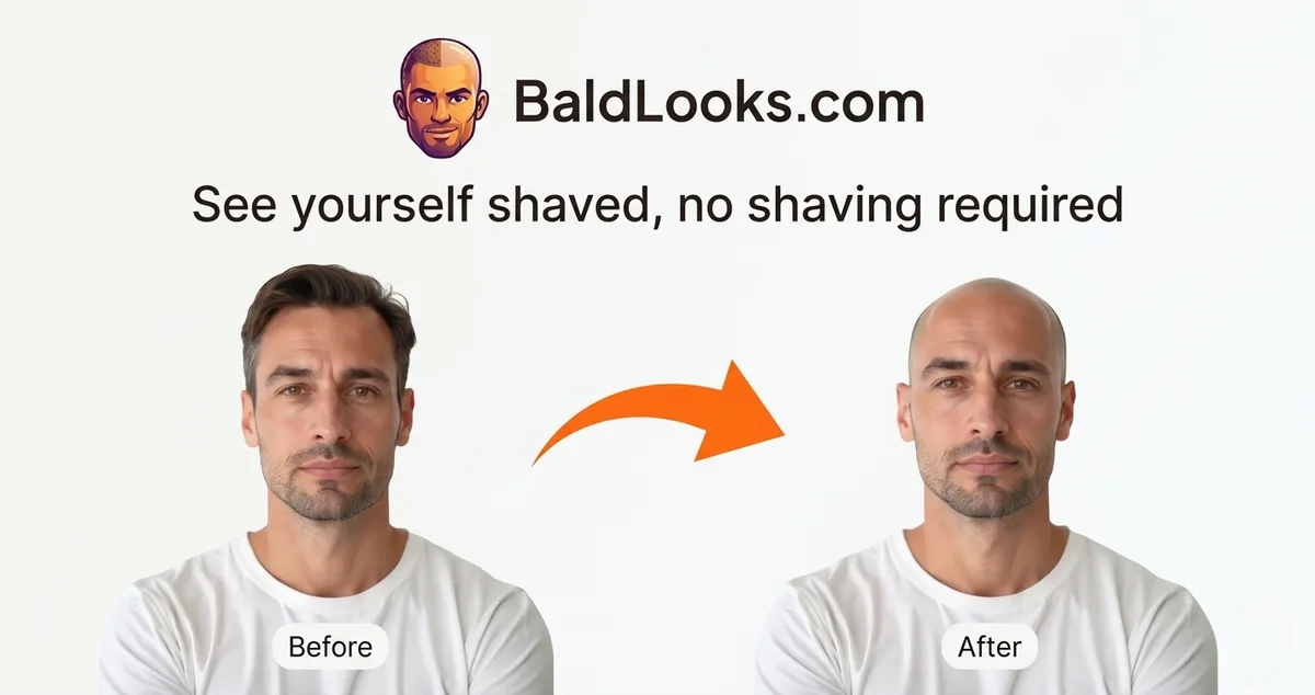 BaldLooks - See yourself shaved, no shaving required
