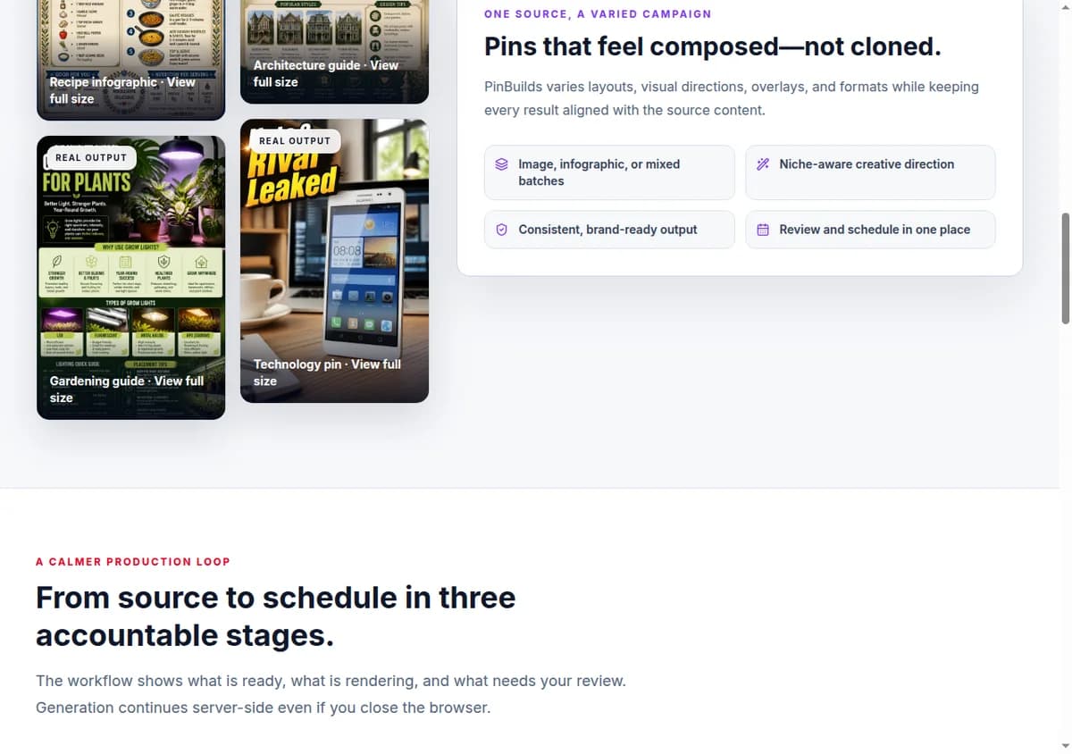 PinBuilds screenshot 2