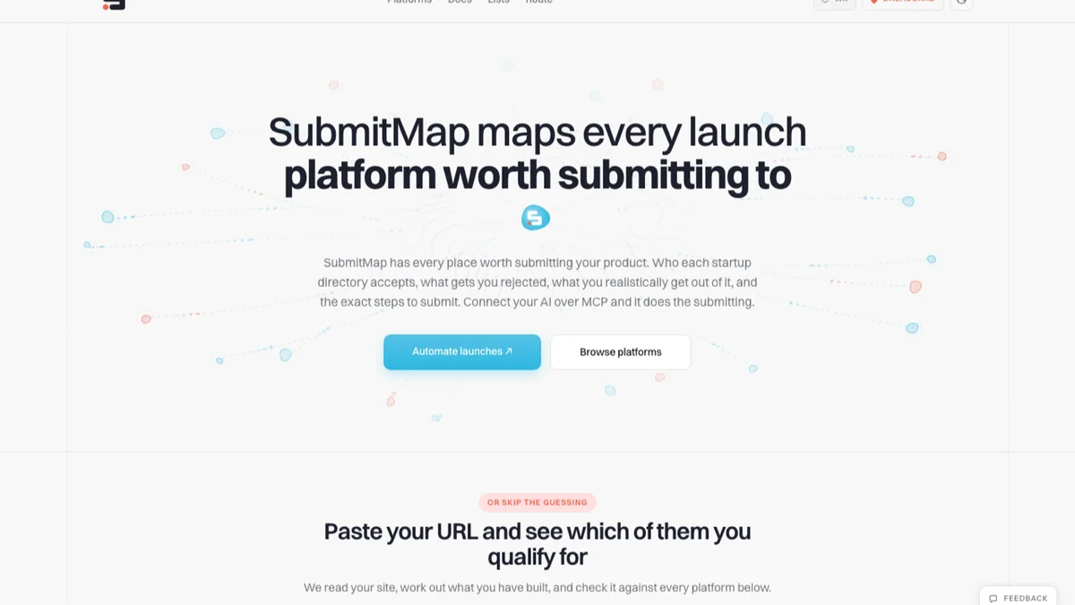 SubmitMap preview