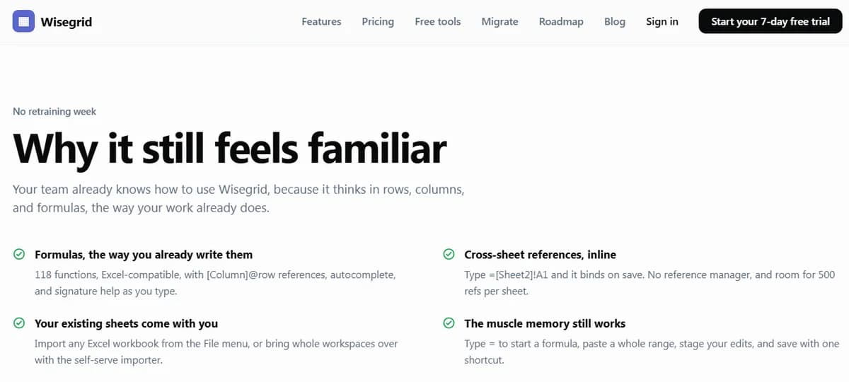 Wisegrid screenshot 2