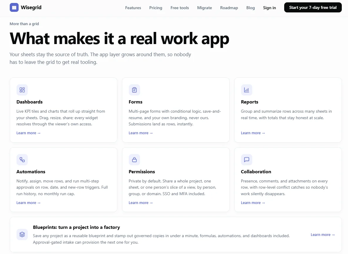 Wisegrid screenshot 4