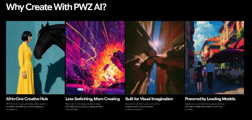 PWZ AI Video Generator preview