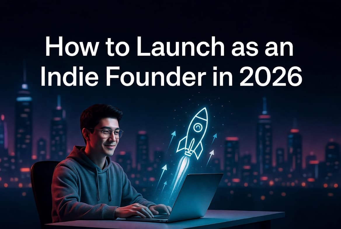 How to Launch as an Indie Founder in 2026: The Complete Playbook