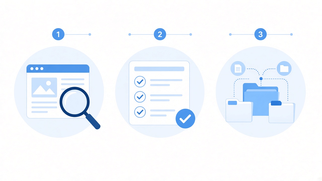Search engine and directory submission workflow: verify your site, submit to search consoles, then pick relevant directories